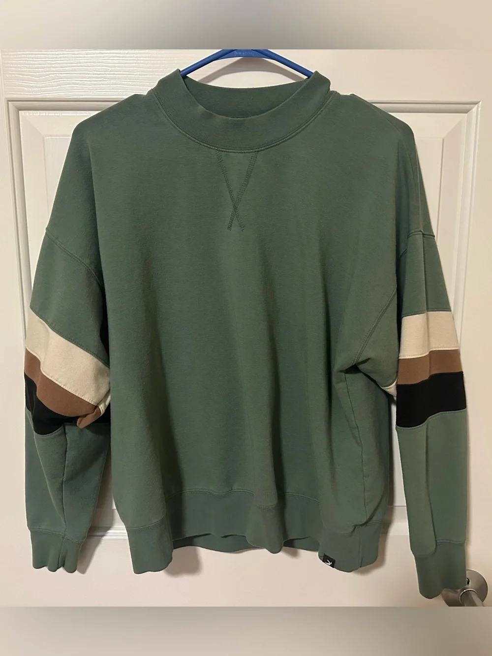 Glyder Women’s Green Oversized Sweatshirt Size Small S